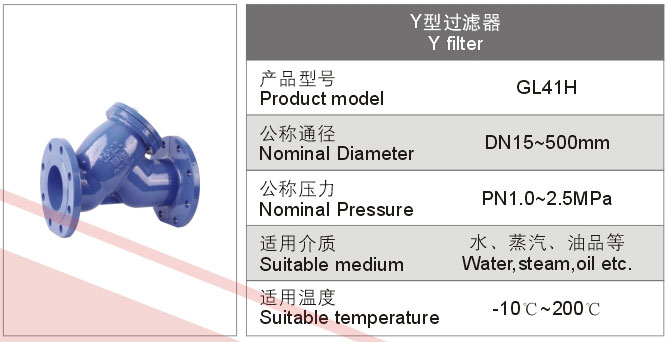 Y型過濾器